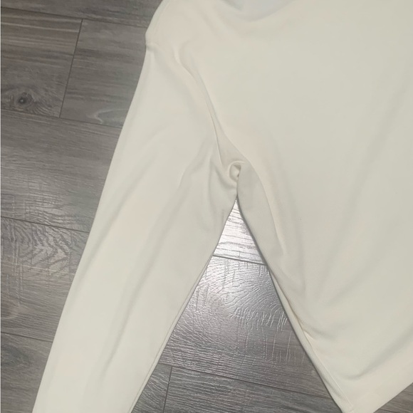 Denim&Co square popover neckline long sleeve pullover top shirt. Size 2X - Picture 6 of 13